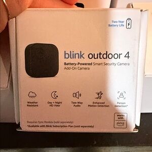 Blink Outdoor 4 Camera - Black
